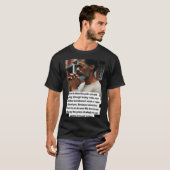 人は必要がある、このスローガンは人が私になる Tシャツ (正面フル)