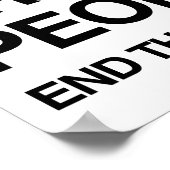 人は憎しみを絶つものだ ポスター (角)