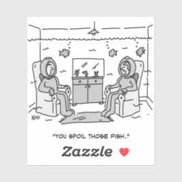 人は熱帯魚を腐らす シール