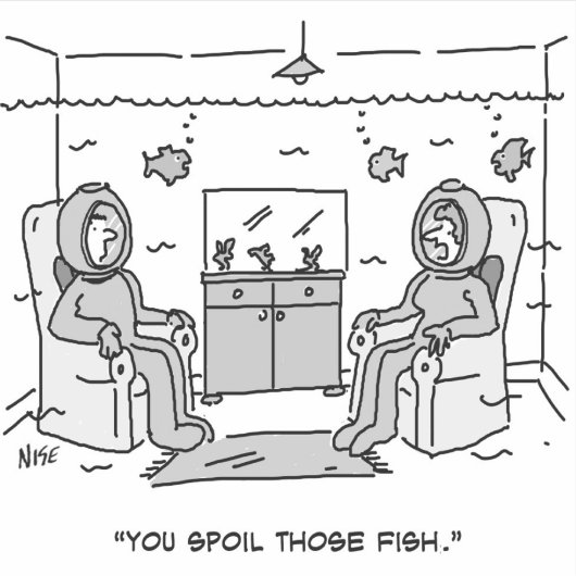 人は熱帯魚を腐らす シール (正面)