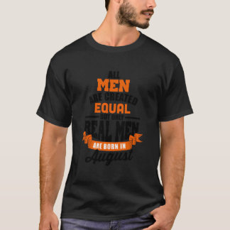 人は皆平等だが人実在だけ生まれです Tシャツ
