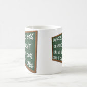 人は私が好きじゃない気におもしろマグカップ コーヒーマグカップ (中央)