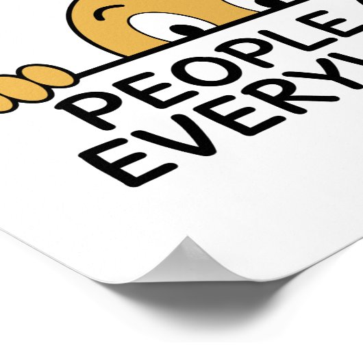 人は至る所に在り ポスター (角)