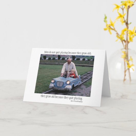 人は遊を…やめません カード (黄色い花)