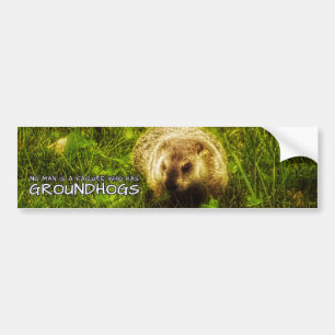 人はGroundhogsがある失敗ではないです バンパーステッカー