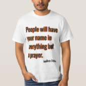 人はTシャツを着る Tシャツ (正面)