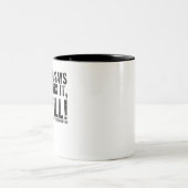 人もしは親父の日に直せと言う ツートーンマグカップ (中央)