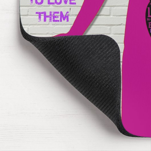 人もしを判断する感動的引用文 マウスパッド (コーナー)