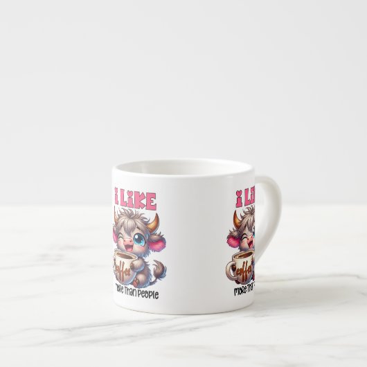 人よりコーヒーが好き エスプレッソカップ (正面右)