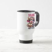 人よりコーヒーが好き トラベルマグ (正面右)
