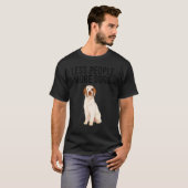 人より犬!クランバー・スパニエル 内向的 Tシャツ (正面フル)