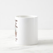 人より車が好き コーヒーマグカップ (中央)