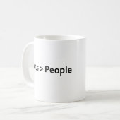 人よ素晴らしり猫 コーヒーマグカップ (正面左)
