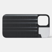 人よ飛んでいるり上の鳥がエッフェルタワー近くを歩く Case-Mate iPhoneケース (裏面 (横))