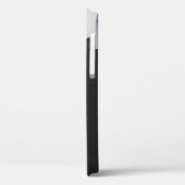人よ飛んでいるり上の鳥がエッフェルタワー近くを歩く Case-Mate iPhoneケース (裏面 / 左)