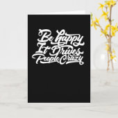 人を動かすのは幸せ熱狂するだ カード (黄色い花)