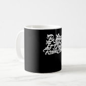 人を動かすのは幸せ熱狂するだ コーヒーマグカップ (正面左)