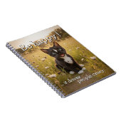 人を動かす熱狂する- Cat ノートブック (右側)