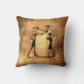 人を囲むヴィンテージ クッション (裏面)