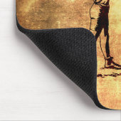 人を囲むヴィンテージ マウスパッド (コーナー)