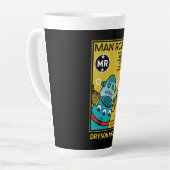 人を変える方法 カフェラテマグ (左アングル)