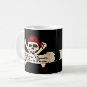人を失う者は海賊を失う コーヒーマグカップ (正面左)