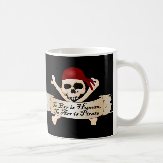 人を失う者は海賊を失う コーヒーマグカップ (右)