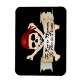 人を失う者は海賊を失う マグネット (縦)