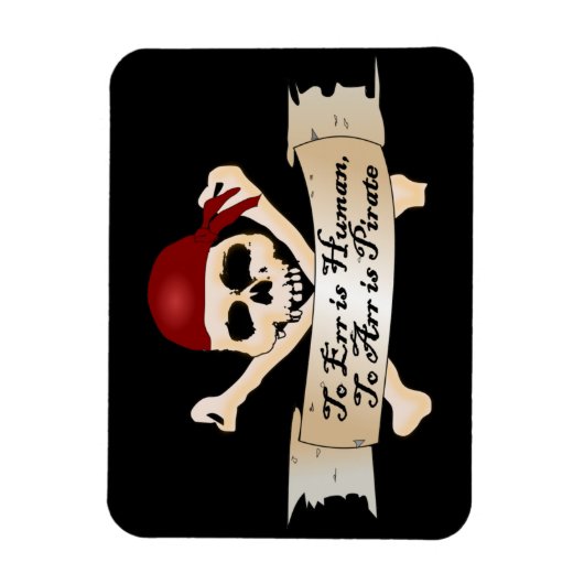 人を失う者は海賊を失う マグネット (縦)