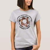 人を学結ぶ別の言語 Tシャツ (正面)