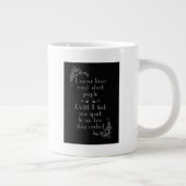 人を引き離す、おもしろマグカップ ジャンボコーヒーマグカップ (右)