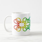 人を愛することを愛する人 コーヒーマグカップ (左)