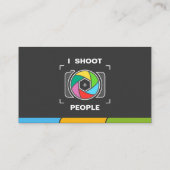 人を撃つ – カメラカラフルシャッター 名刺 (裏面)