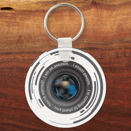 人を撃つ キーホルダー (正面)