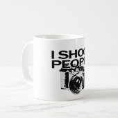 人を撃つ コーヒーマグカップ (正面左)