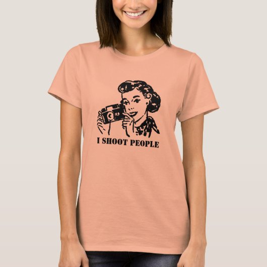 人を撃つ Tシャツ (正面)