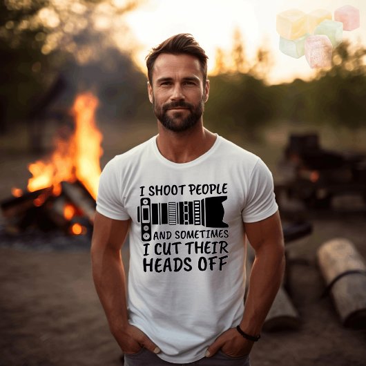 人を撃つ Tシャツ