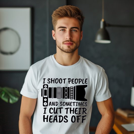 人を撃つ Tシャツ