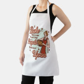 人を殴るのは眉をひそめるからだ エプロン (インサイチュ)