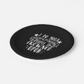 人を殴るのは眉をひそめるからだ ペーパープレート (アングル)