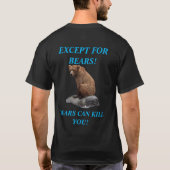 人を殺さないものは、より強くなる Tシャツ (裏面)
