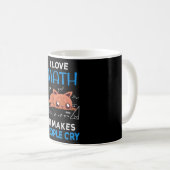 人を泣かせる数学が大好き コーヒーマグカップ (正面右)