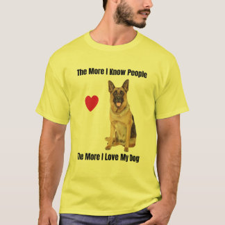 人を知れば知るほどドイツを愛する Tシャツ