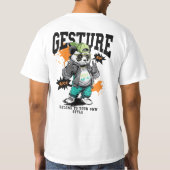 人を笑顔にするTシャツ! Tシャツ (裏面)