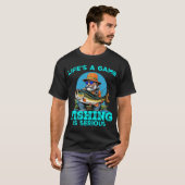 人を絞め殺さないための釣り Tシャツ (正面フル)