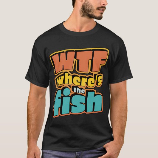 人を絞め殺さないための釣り Tシャツ (正面)