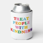 人を親切に扱う 缶クーラー (缶正面)
