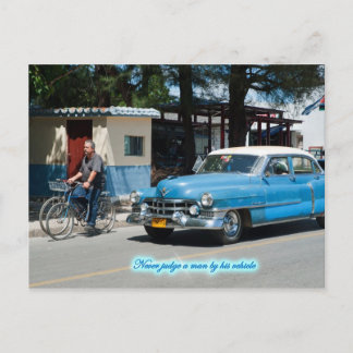 人を車で判断してはいけない！ ポストカード