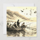 人を釣る漁師の聖書の箇所 (裏面)