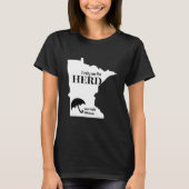 人を頼りにしている Tシャツ (正面)